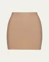 Commando Classic Mini Half Slip With Control Short In Tnu-beige