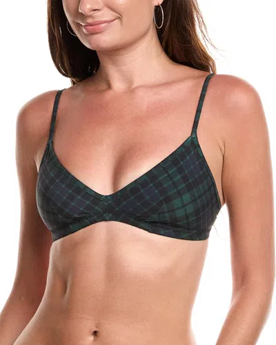 Commando ® Classic Print Bralette In Blue