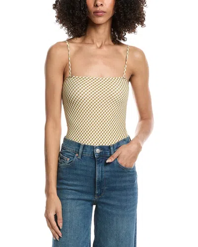 Commando Classic Print Straight Cami Bodysuit In Neutral