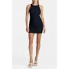 Commando Classic Ruched Minidress In Black