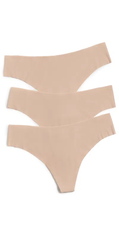 Commando Classic Thong 3-pack Multi In Gold