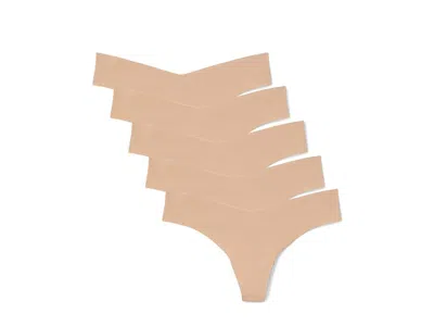 Commando Classic Thong 5-pack In Animal Print