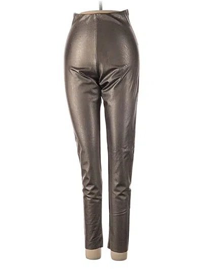 Pre-owned Commando Control Leggings In Silver