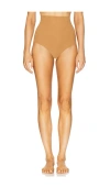Commando Control Thong In Brown