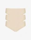 Commando Cotton Bikini 3-pack In Beige