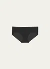 Commando Technical Cotton-blend Bikini In Black