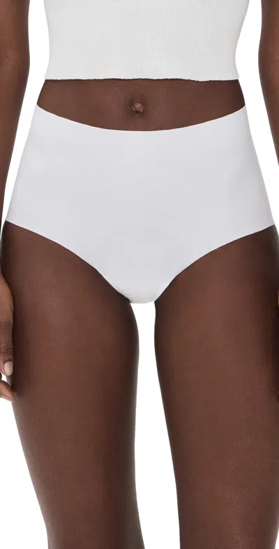 Commando Cotton High Rise Bikini Panties White