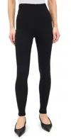 Commando Cotton Leggings Black In Black