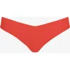 Commando Cotton Thong In Red