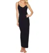 Commando Debutante Slip Dress In Black In Black