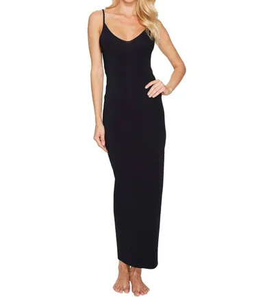 Commando Debutante Slip Dress In Black