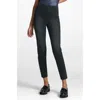 Commando Do It All Stretch Denim Crop Leggings In Washed Steel