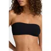 Commando Double Take Bandeau Bralette In Black
