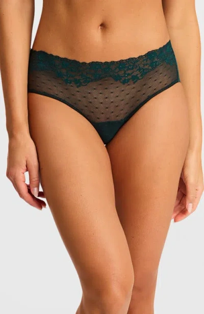 Commando Double Take Bikini Briefs In Green