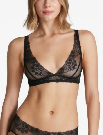 COMMANDO DOUBLE TAKE BRALETTE IN BLACK