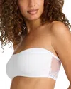 Commando Double Take Lace Bandeau Bra
