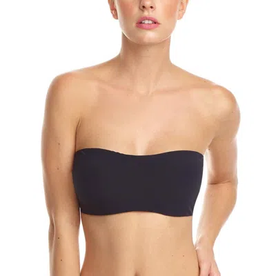 Commando Double-take Lace Bandeau In Black