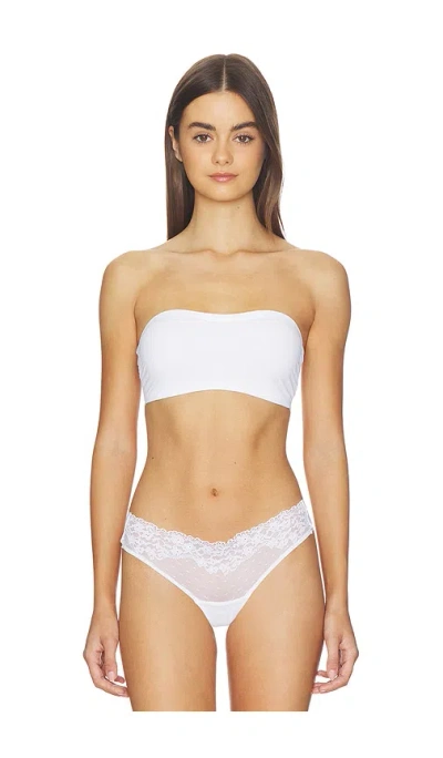 Commando Double Take Lace Bandeau In White