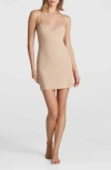 Commando Double Take Slip In Beige In Beige