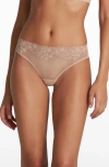 Commando Double Take Thong In Beige