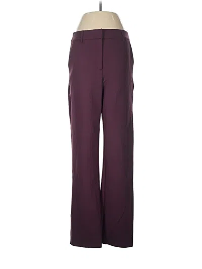 Pre-owned Commando Dress Pants In Burgundy