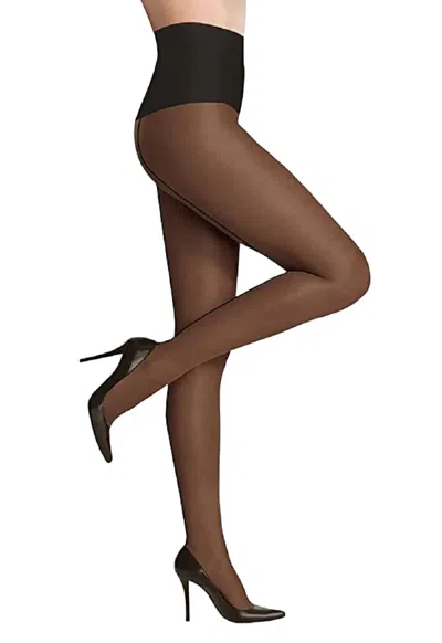 Commando Essential Back Seam Sheer Tight In Black