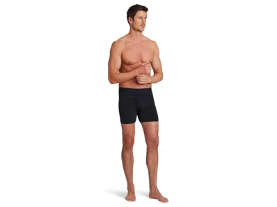 Commando Essential Micro Modal Relaxed Fit Boxer Brief In Black