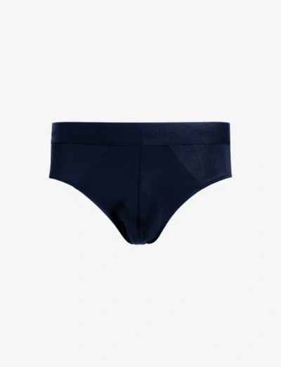 Commando Essential Modal Modern Fit Brief In Blue