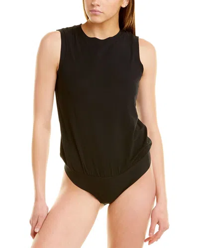 Commando Essential Cotton Muscle Bodysuit In Brown