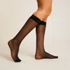 Commando Essential Sheer Trouser Socks In Black