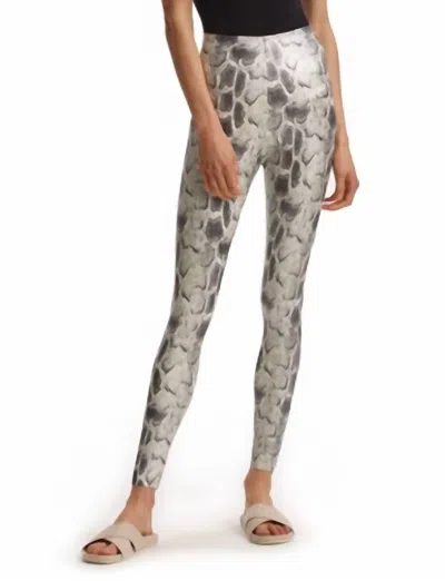 Commando Faux Leather Animal Leggings In Fog Python In Multi