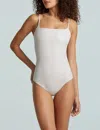 Commando Faux Leather Camisole Bodysuit