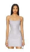 Commando Faux Leather Cami Crop Top In Lavender
