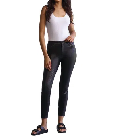 Commando Faux Leather Five Pocket Pant In Black