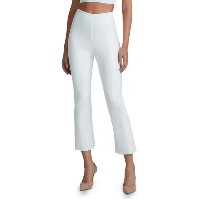 COMMANDO COMMANDO FAUX LEATHER FLARE CROP PULL-ON PANTS