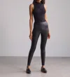 Commando Faux Leather Legging In Black In Black