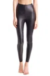 Commando Perfect Control Faux Leather Leggings In Brown