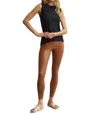 Commando Faux Leather Leggings In Cocoa In Multi