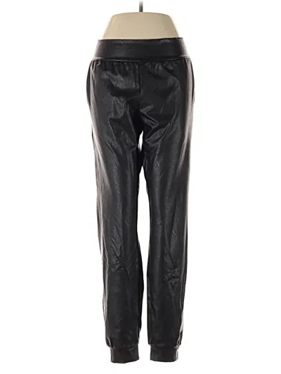 Pre-owned Commando Faux Leather Pants In Black