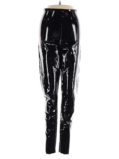 Pre-owned Commando Faux Leather Pants In Black