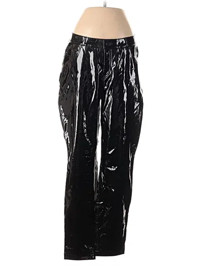 Pre-owned Commando Faux Leather Pants In Black