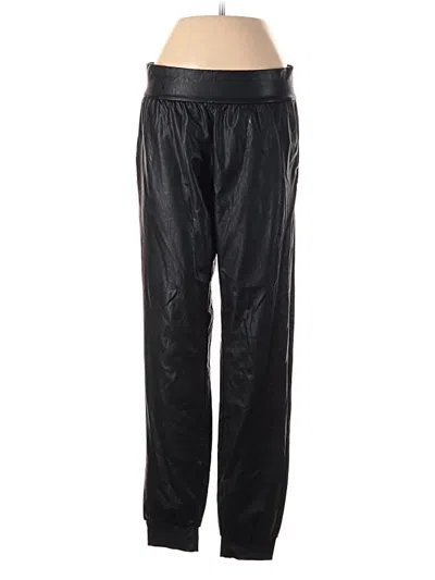Pre-owned Commando Faux Leather Pants In Black