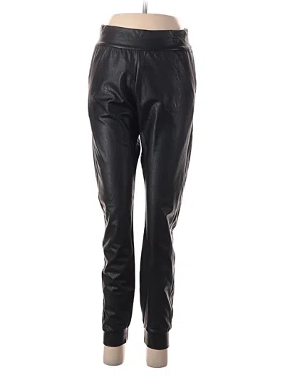 Pre-owned Commando Faux Leather Pants In Black