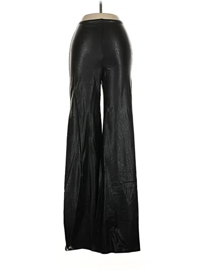Pre-owned Commando Faux Leather Pants In Black