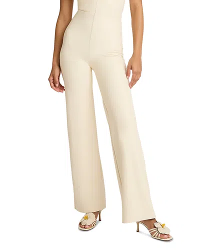 Commando Faux Leather Pants In Ivory