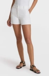 Commando Faux Leather Shorts In White