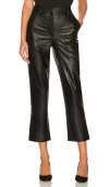 Commando Faux Leather Trouser In 黑色