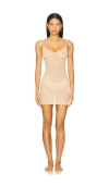 Commando Featherlight Control Full Strapless Slips In Neutral