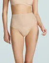 Commando Featherlight Control Thong In Nude In Brown