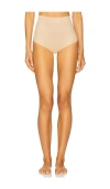 Commando Featherlight Control Thong In Brown
